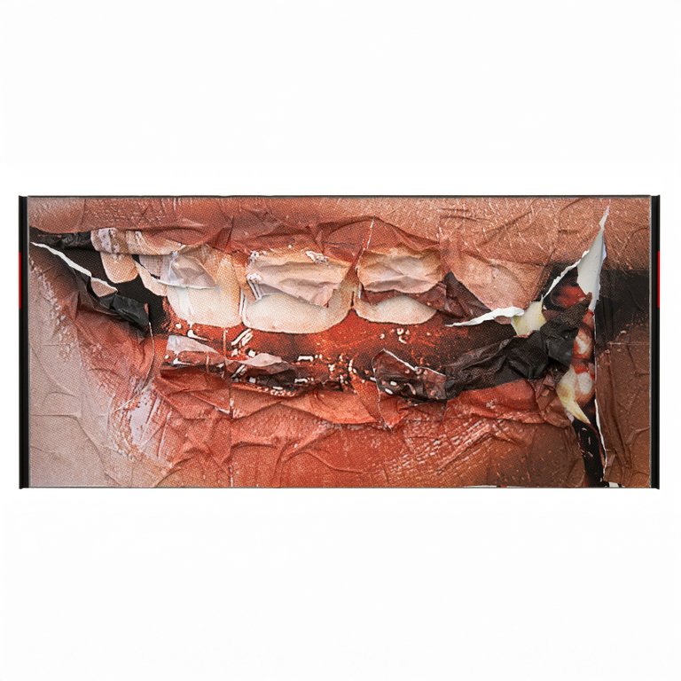 Rot by Anna Stüdeli, 2024, original poster carrier, latex print on poster paper