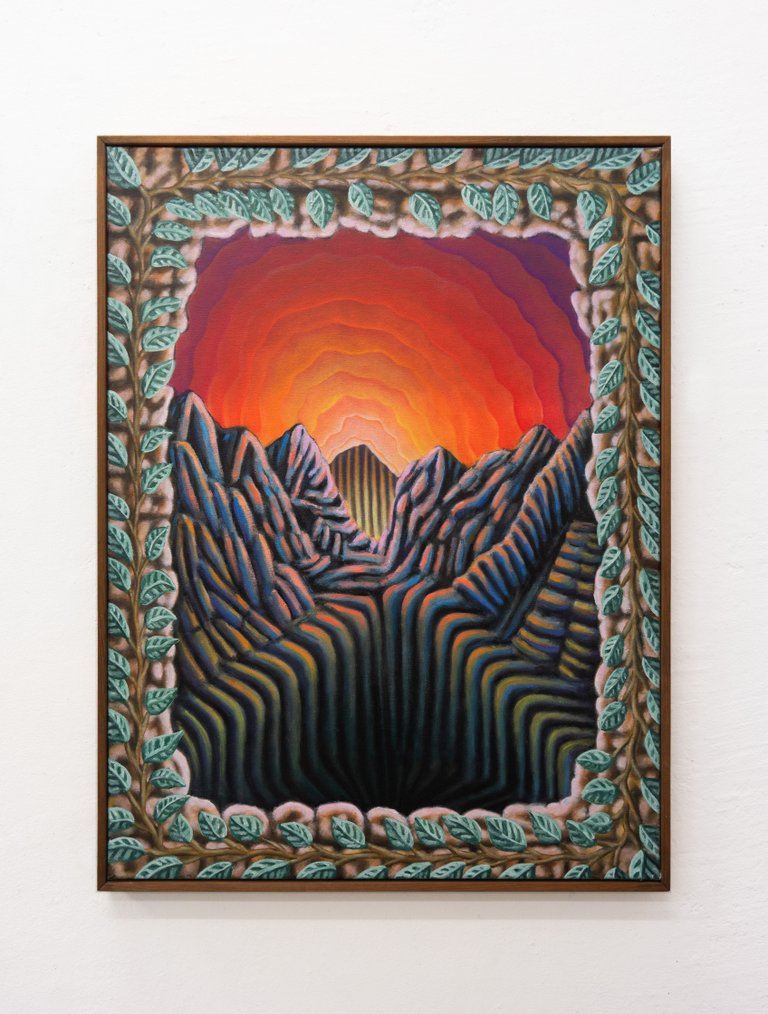 Ancestors by Stefan Jeske, 2025, oil on canvas