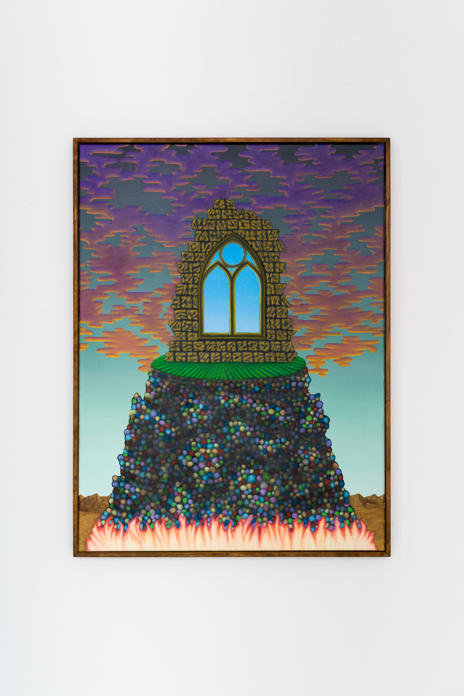 The times they are a changing by Stefan Jeske, 2023, oil on canvas