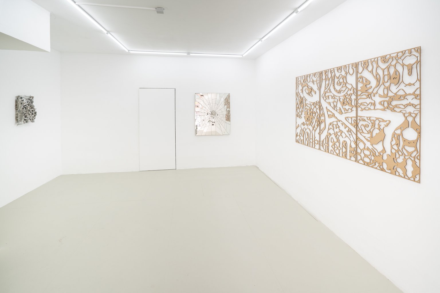 Installation View, oxide skin