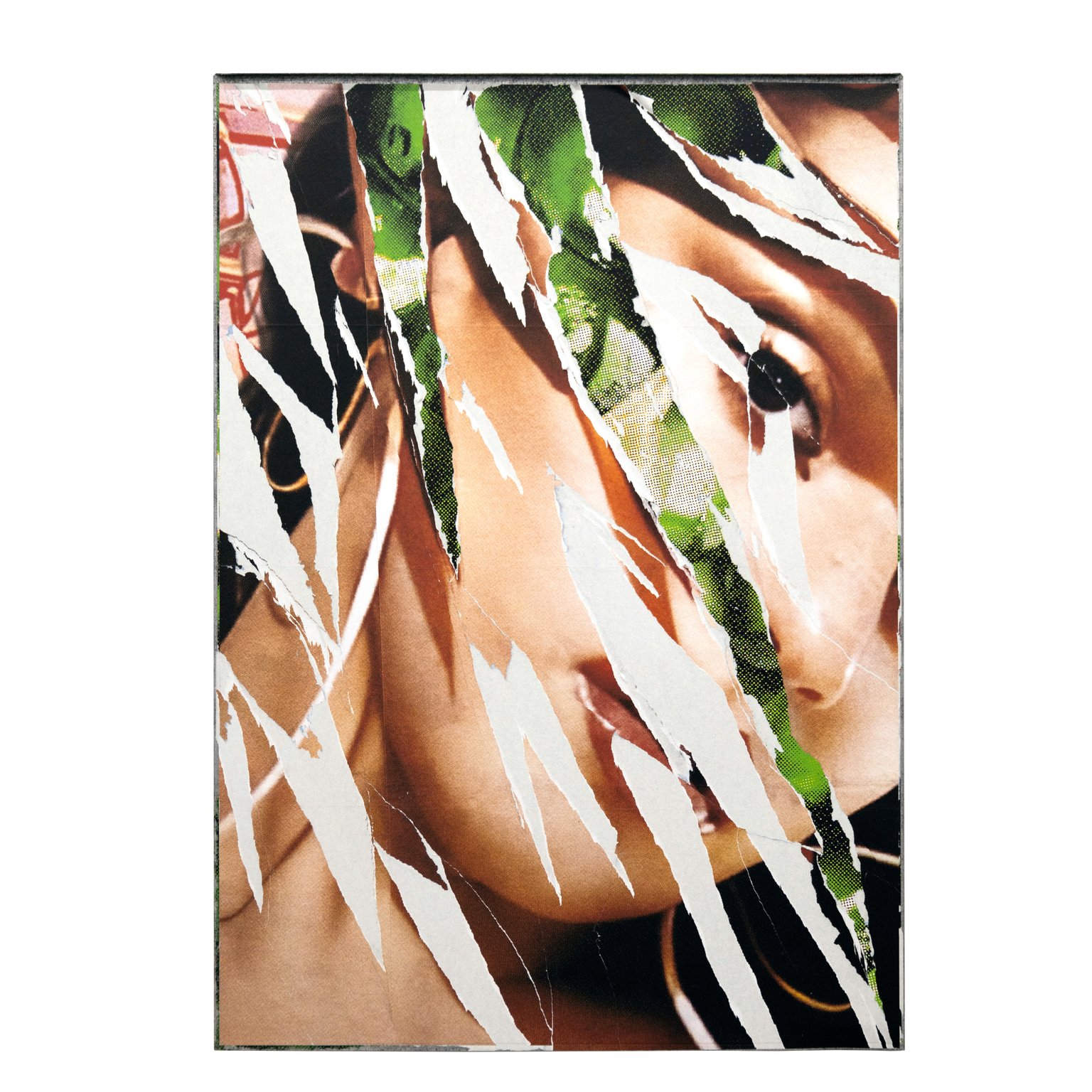 manicure by Anna Stüdeli, 2024, original poster carrier sheet, latex print on poster paper