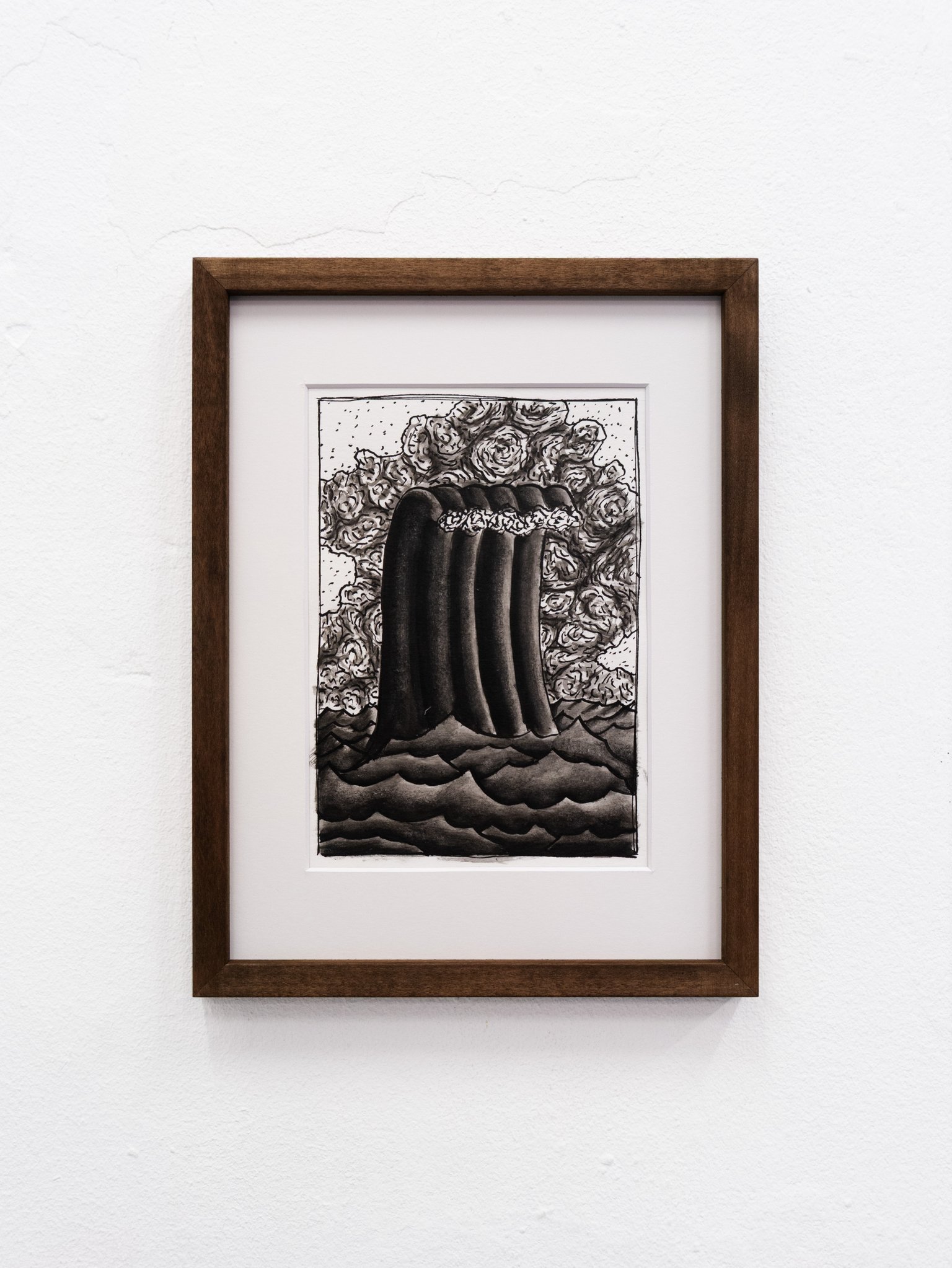 o.T. by Stefan Jeske, 2026, ink on paper