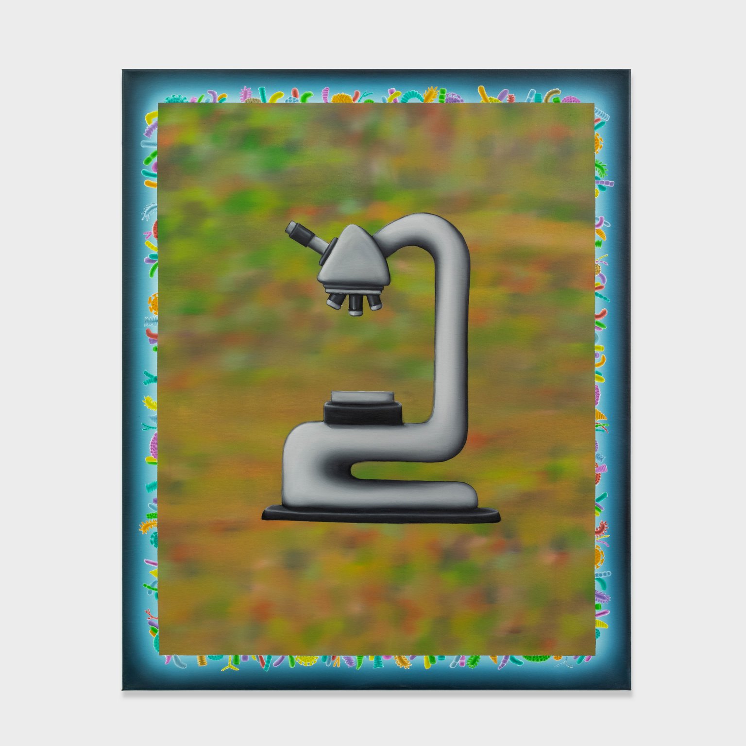 Wanna know, but don't by Stefan Jeske, 2020, oil on canvas