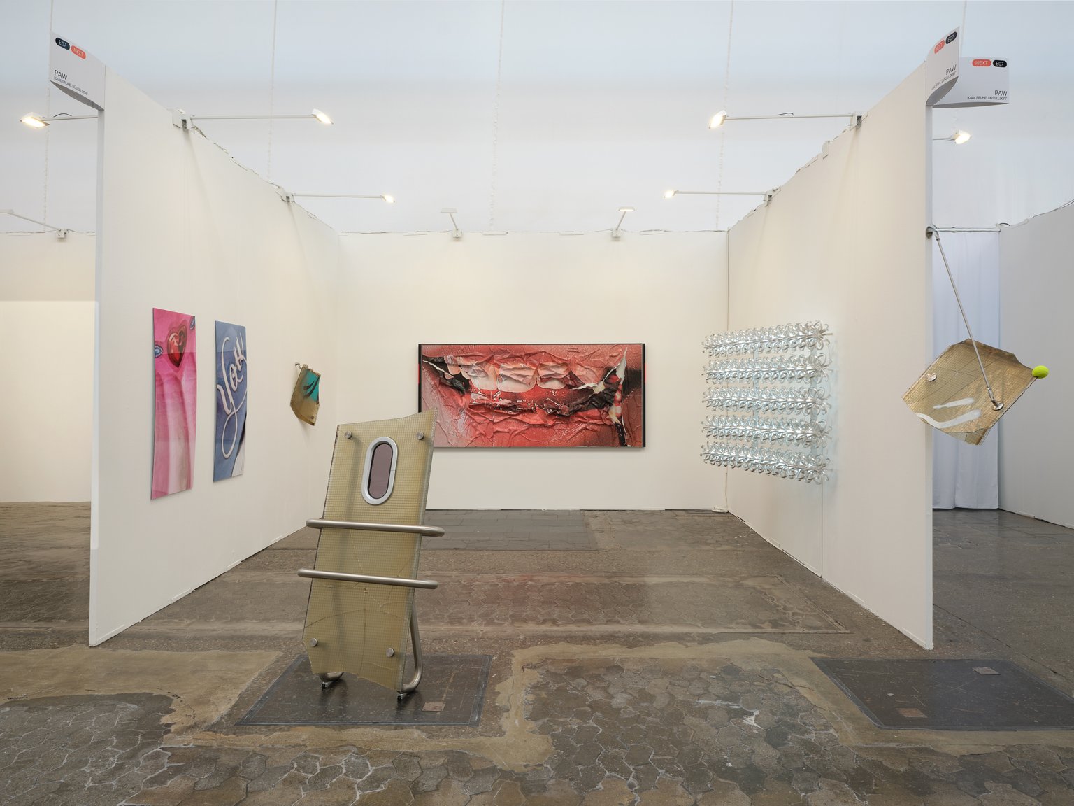 installation view, Art Düsseldorf 2026