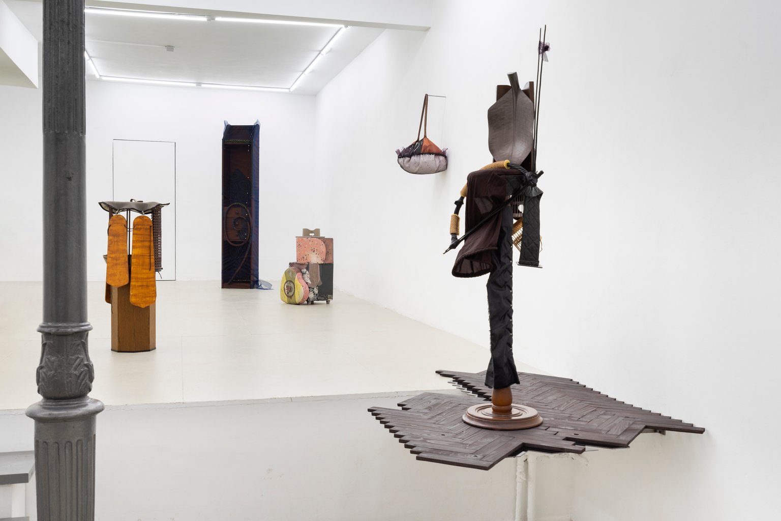 installation view, Trinkets on Trellis