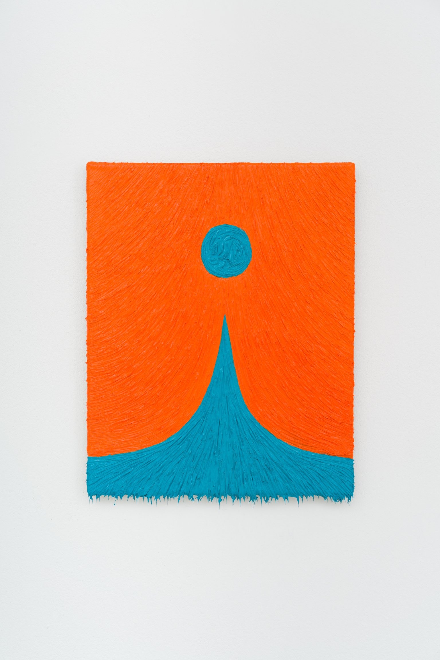 o.T. by Lena Schramm, 2025, oil on canvas