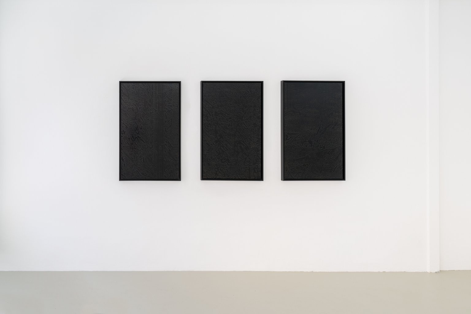 Installation View, oxide skin