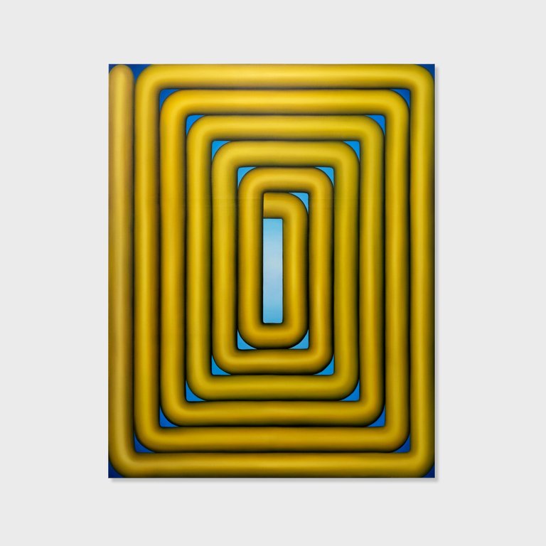 Leaving Eternity by Stefan Jeske, 2021, oil on canvas