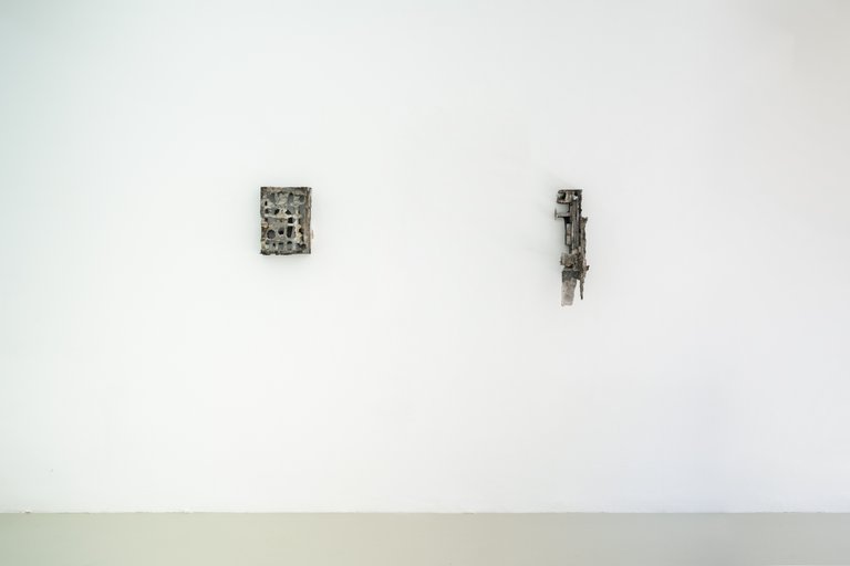 Installation View, oxide skin