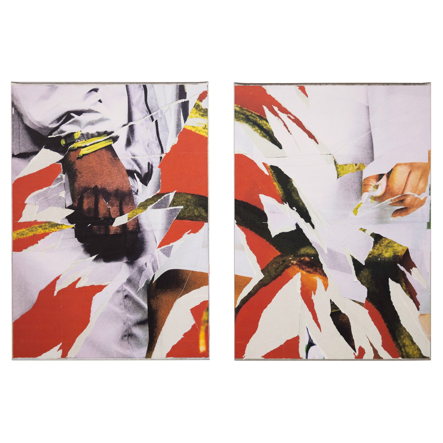 splatter/splash by Anna Stüdeli, 2024, original poster backing sheets, latex print on poster paper