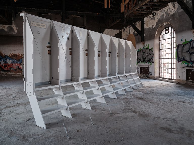 Panorama by Emil Walde, 2023, prison doors