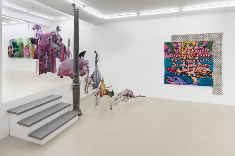 Installation View, Would you still love me if I was a worm?