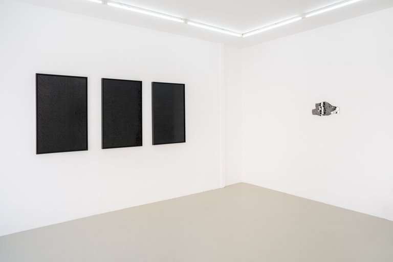 Installation View, oxide skin