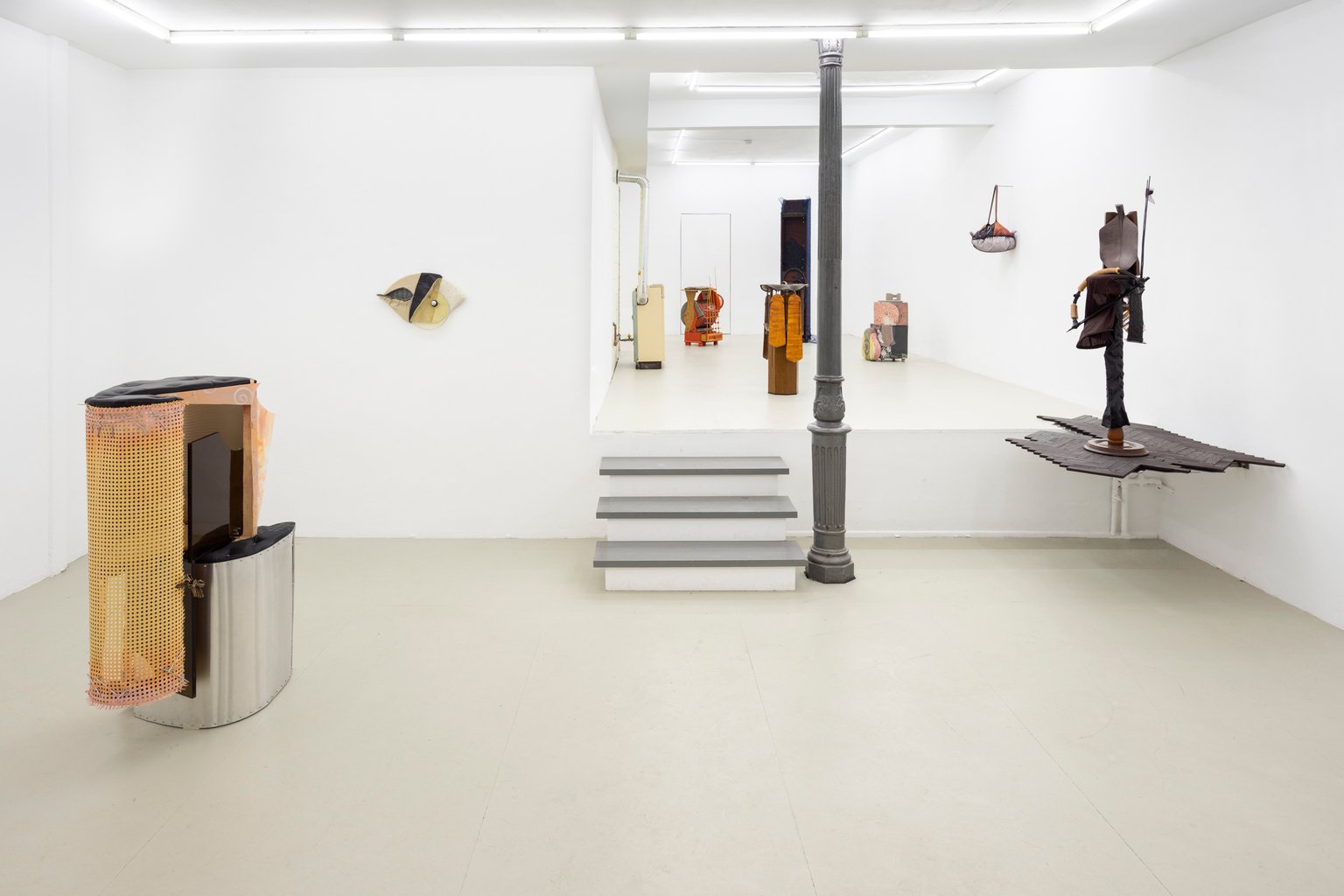 installation view, Trinkets on Trellis