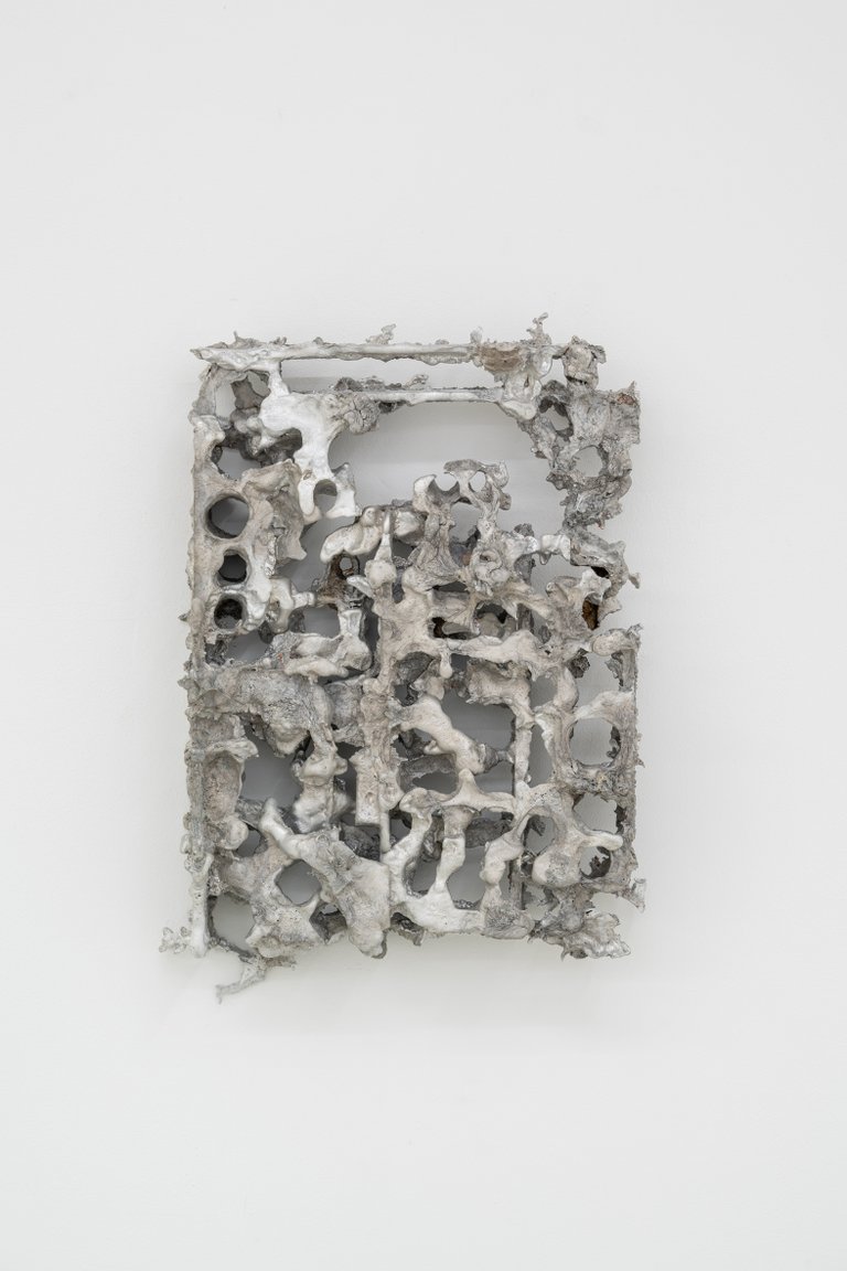 Nest by Georges, 2024, ALUMINUM AND CERAMIC REGRIND