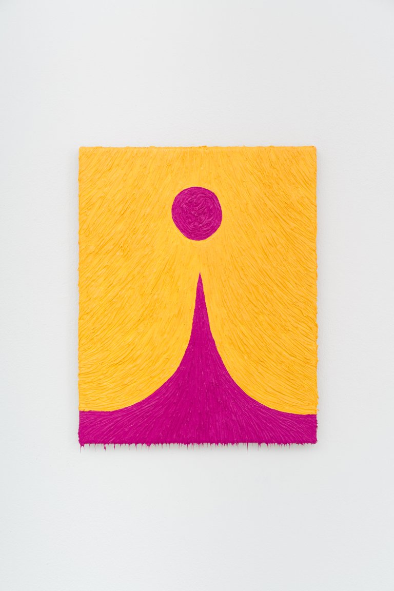 o.T. by Lena Schramm, 2024, oil on canvas