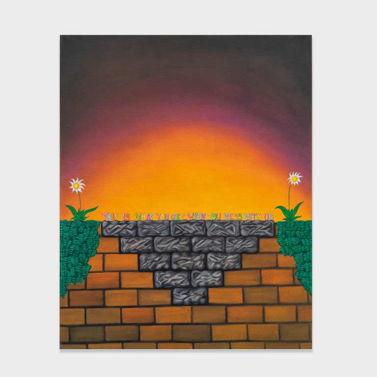 Self titled by Stefan Jeske, 2019, oil on canvas
