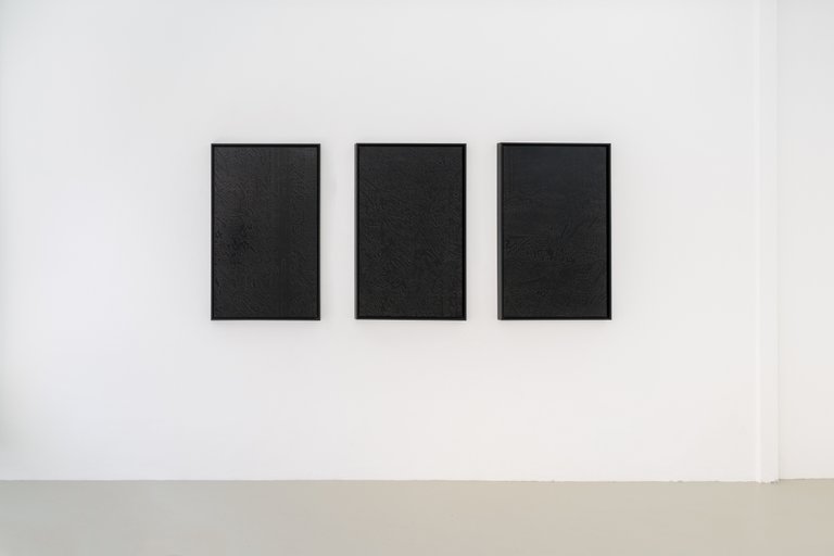 Installation View, oxide skin