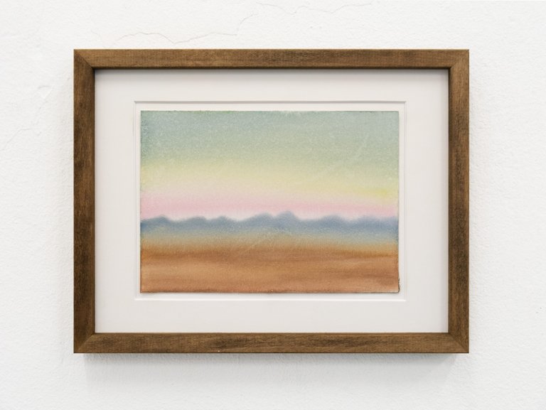 o.T. by Stefan Jeske, 2026, watercolor on paper