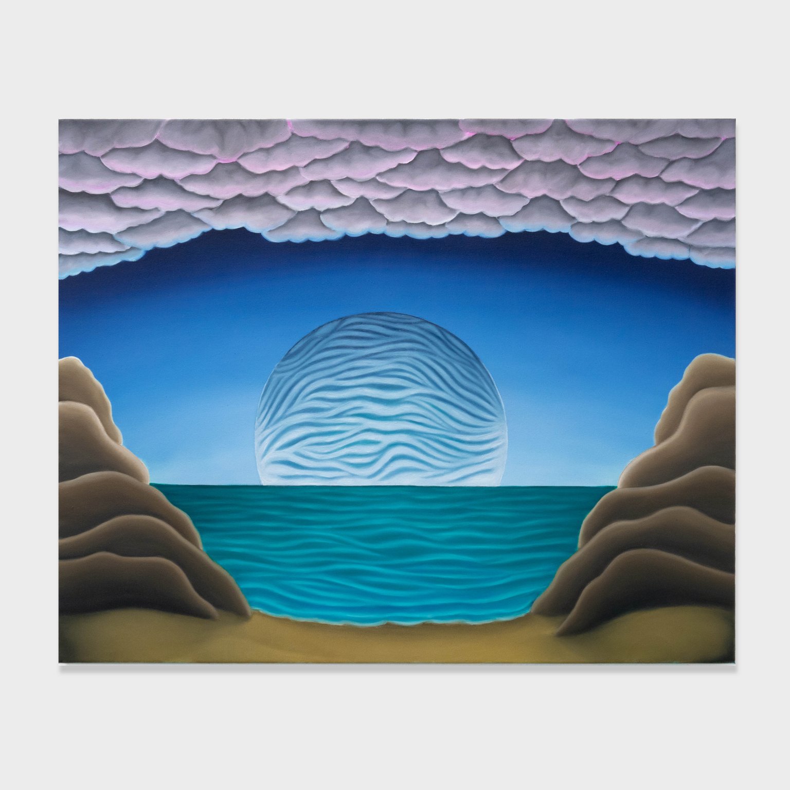 It's all a mystery to me by Stefan Jeske, 2020, oil on canvas