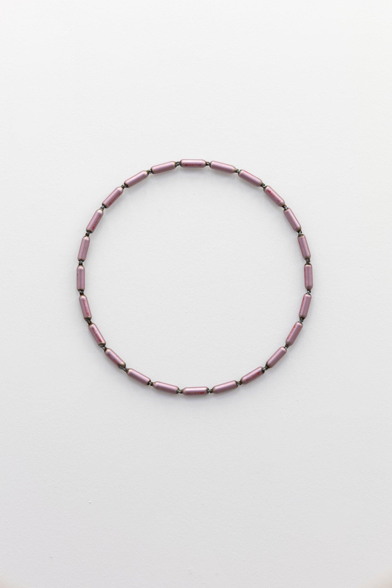 Petal by Matt Muir, 2023, nitrous oxide capsules