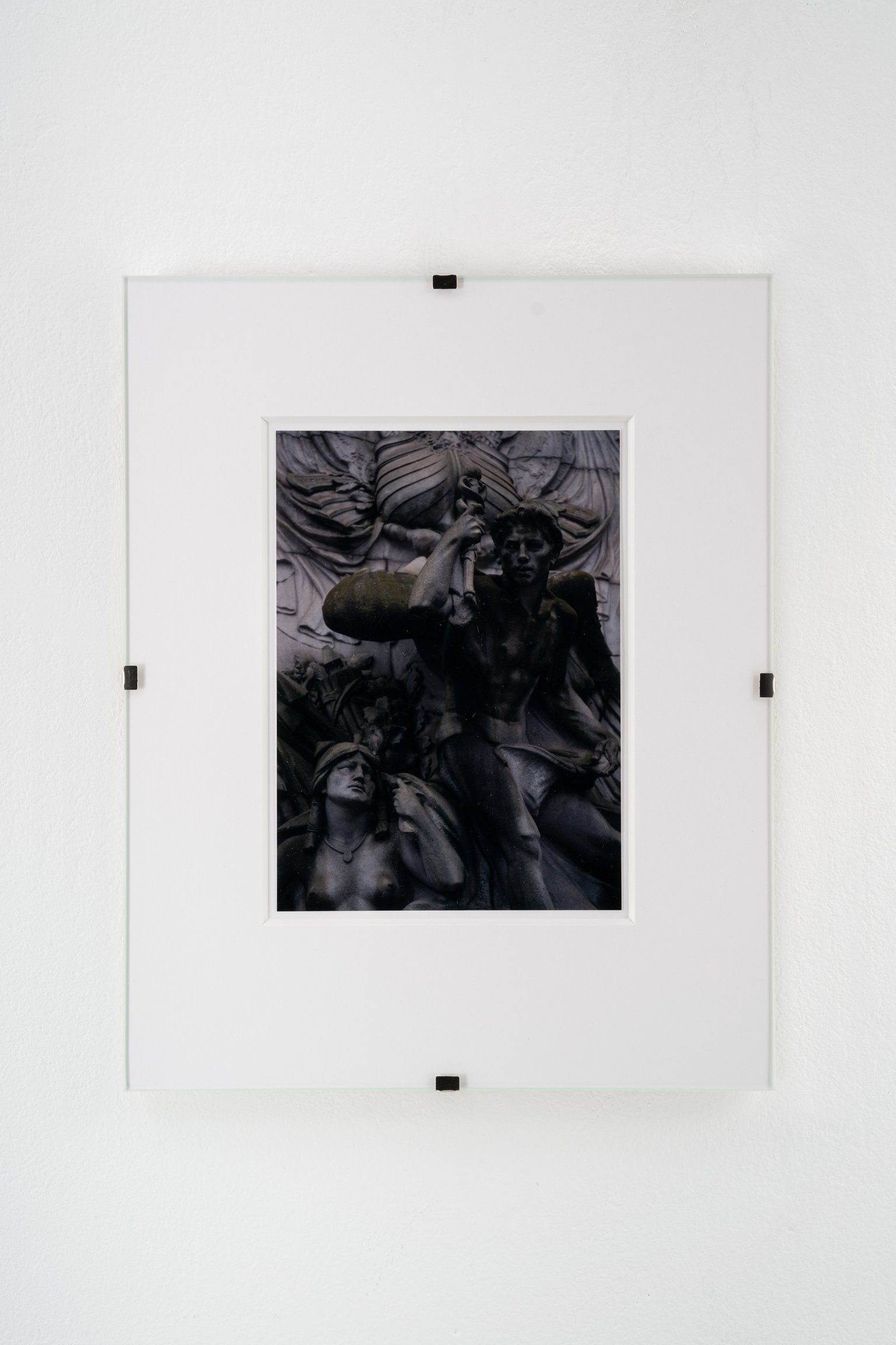 empire notes 3 by Béla Feldberg, 2025, c-print, museum glass, artist frame, ed. of 3 + 2 AP