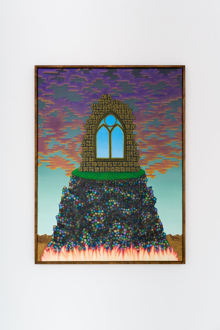 The times they are a changing by Stefan Jeske, 2023, oil on canvas