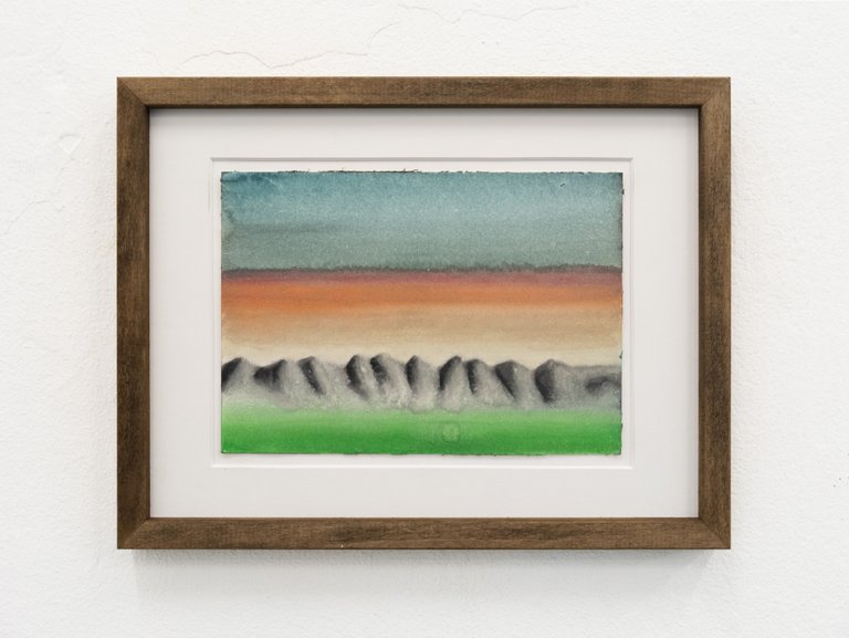 o.T. by Stefan Jeske, 2026, watercolor on paper