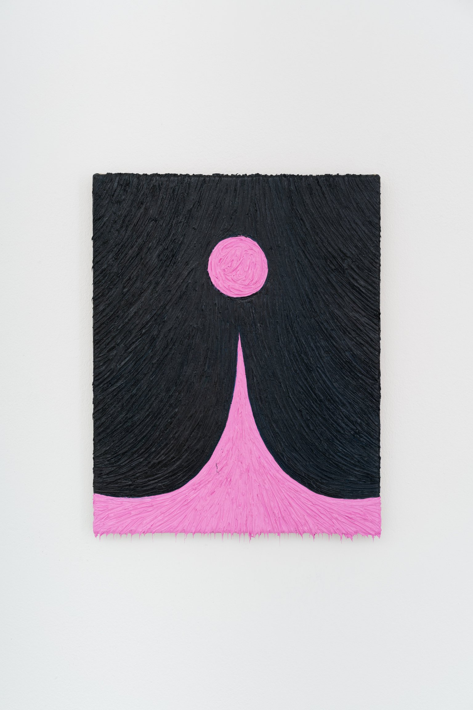 o.T. by Lena Schramm, 2024, oil on canvas