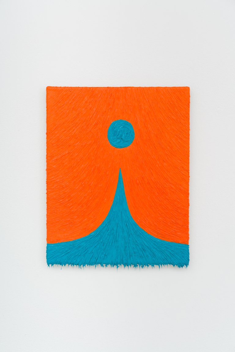 o.T. by Lena Schramm, 2025, oil on canvas