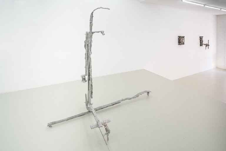 Installation View, oxide skin