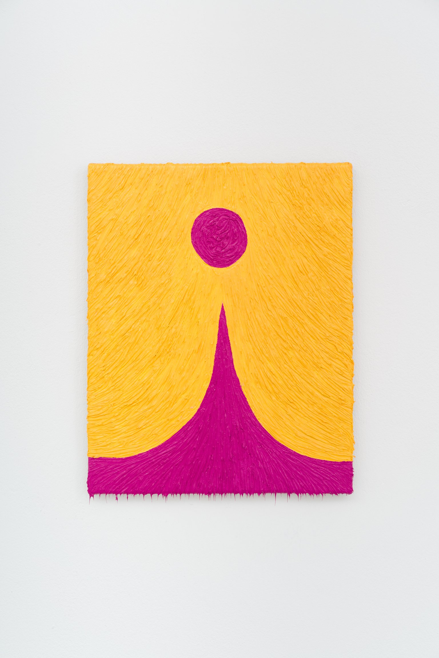 o.T. by Lena Schramm, 2024, oil on canvas