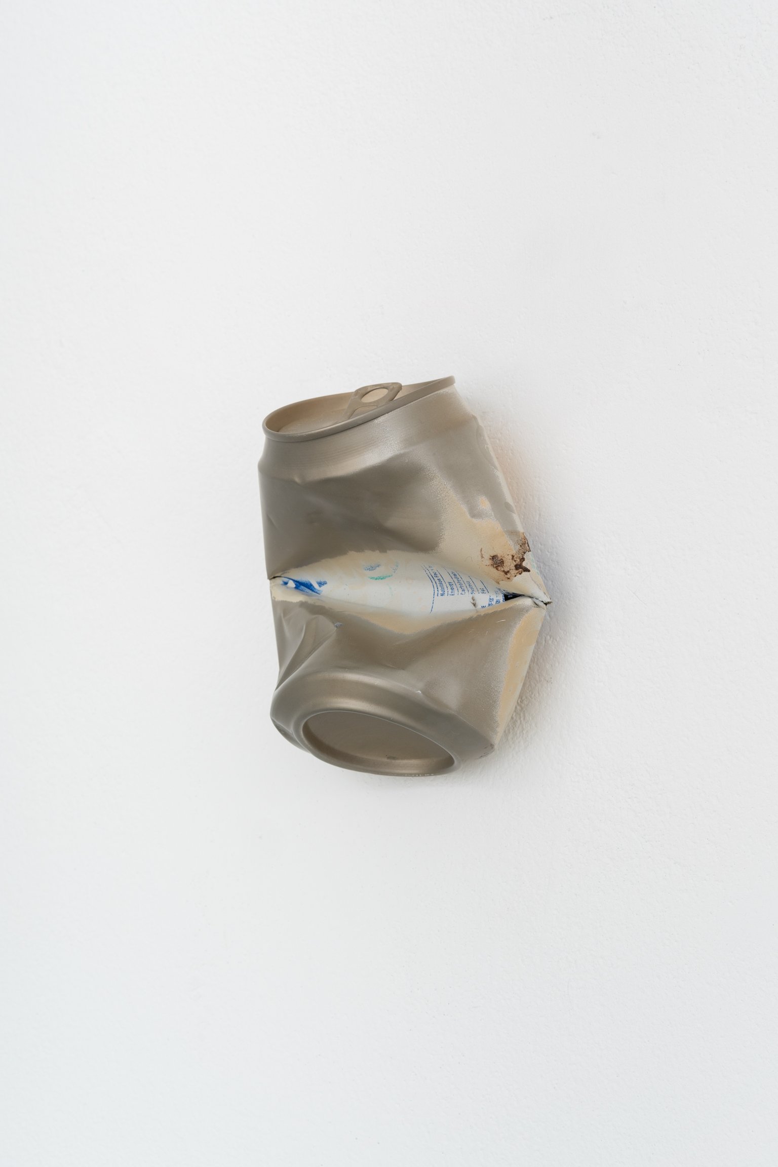 Stolen Can by Emil Walde, 2025, aluminum
