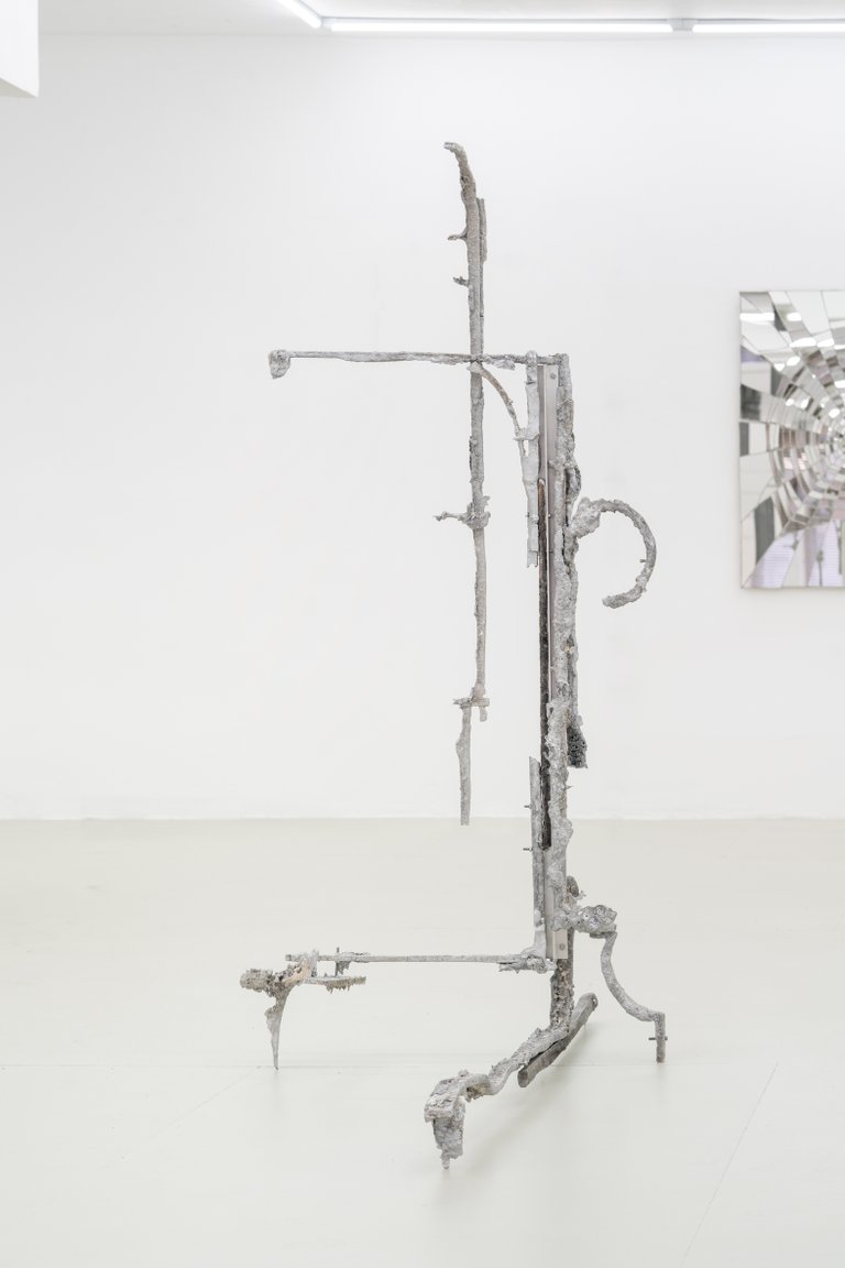 Installation View, oxide skin