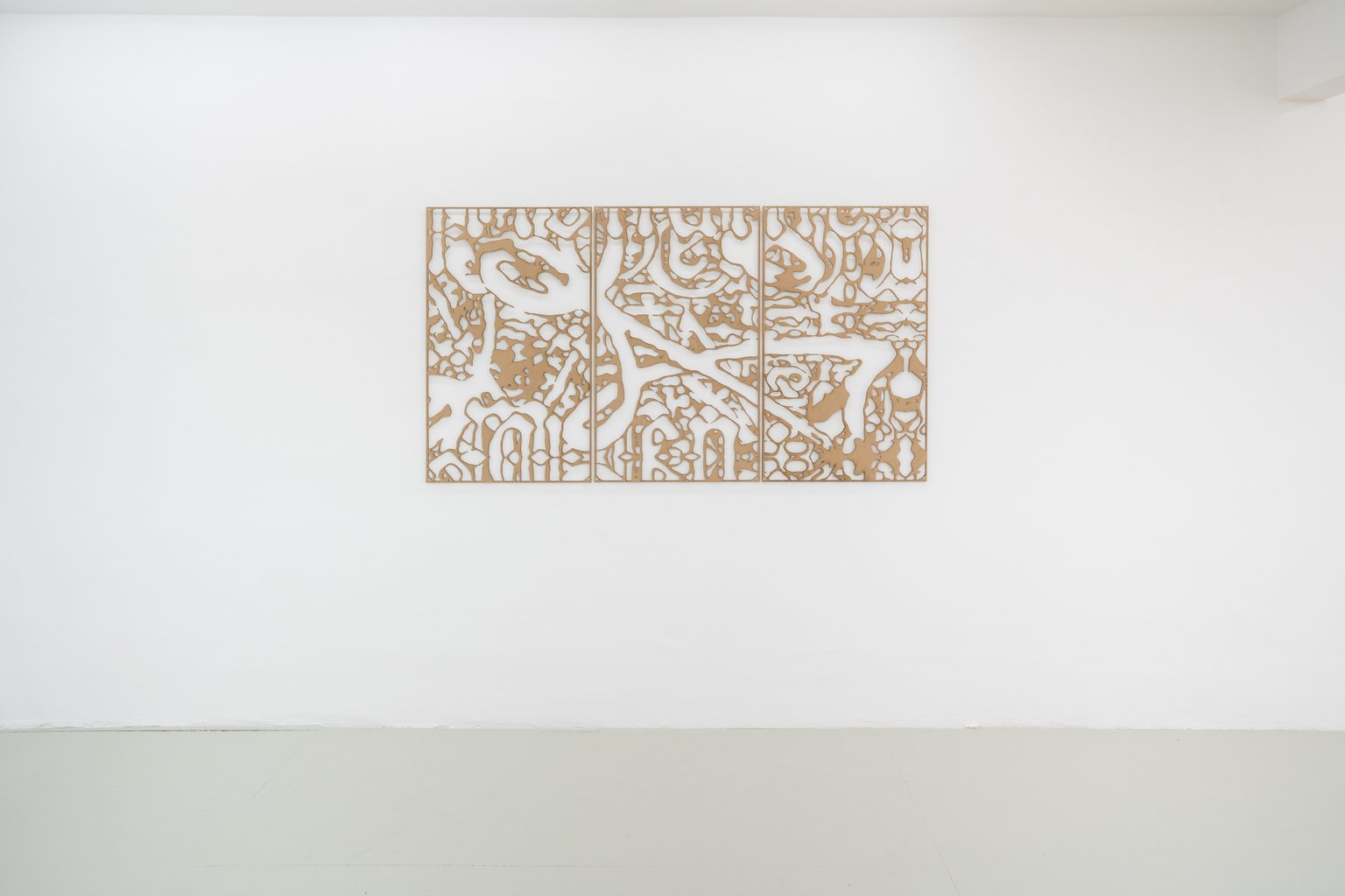 Installation View, oxide skin