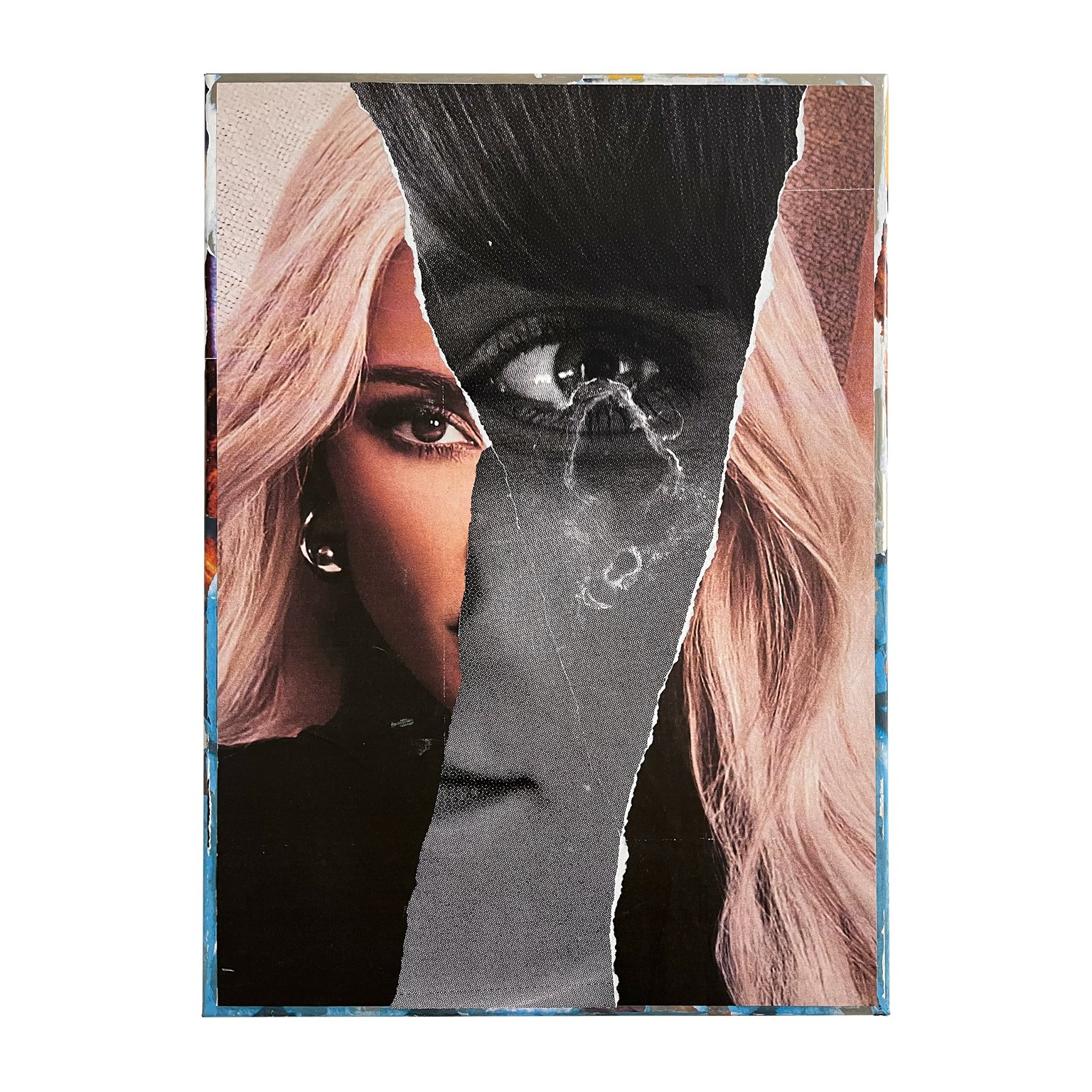Giant by Anna Stüdeli, 2024, aluminum sheet, latex print on poster paper